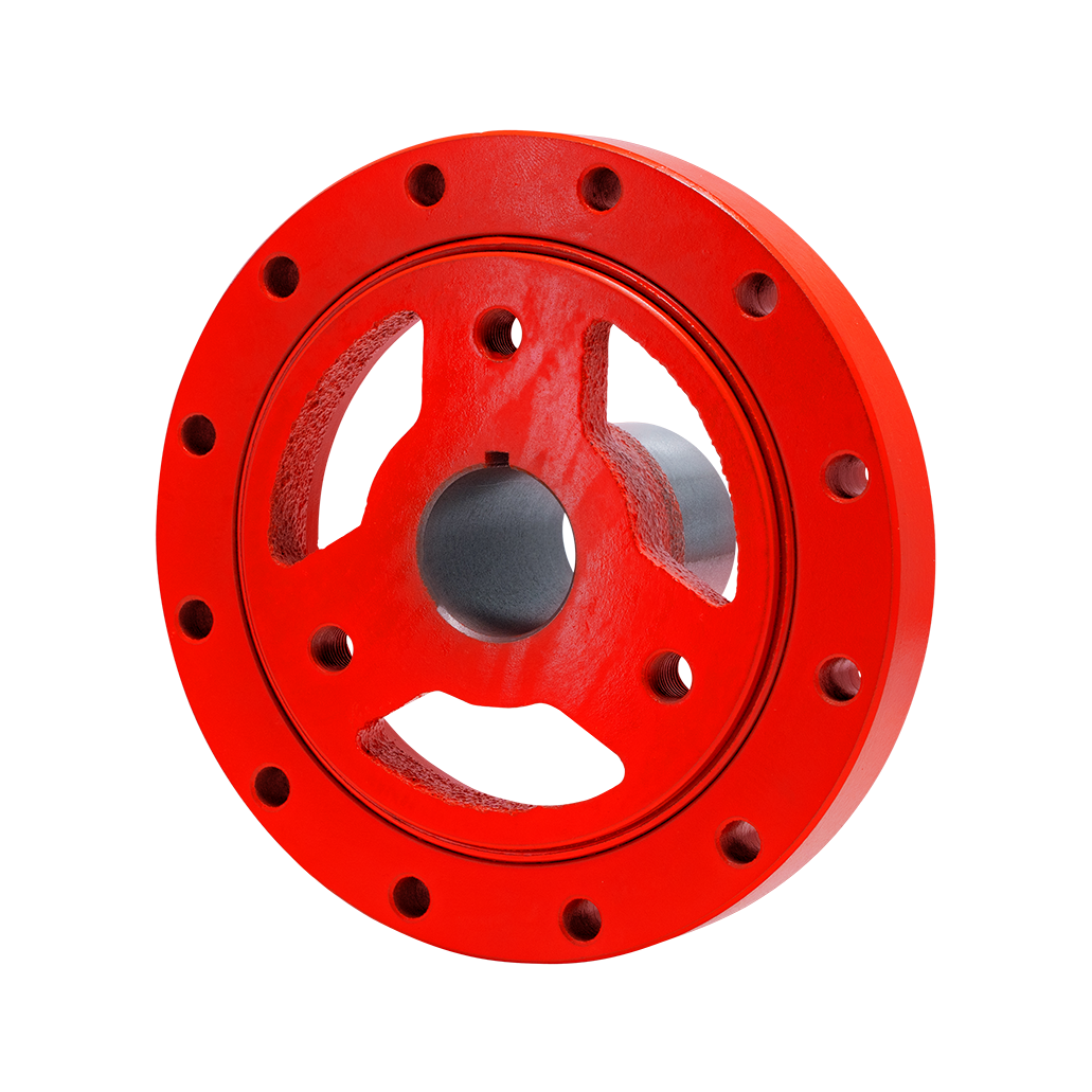 6.12” Internally Balanced GM 1955-76 Chevy, 1967-73 GMC, 1971-72 Pontiac 283/307/327/348 Restoration Damper - 85000