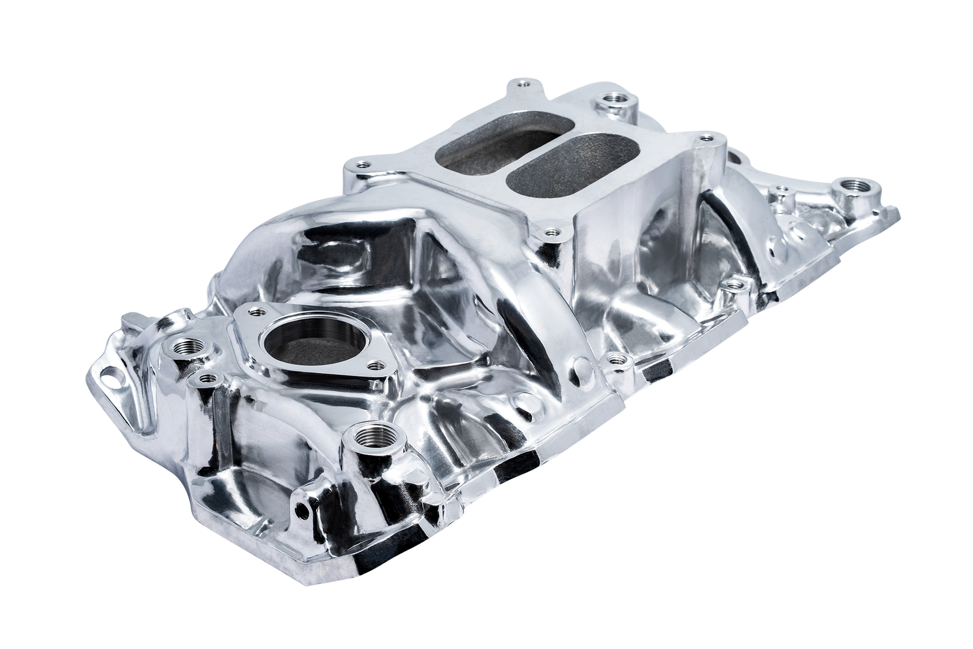 SBC Carb Cyclone+Plus Intake Manifold