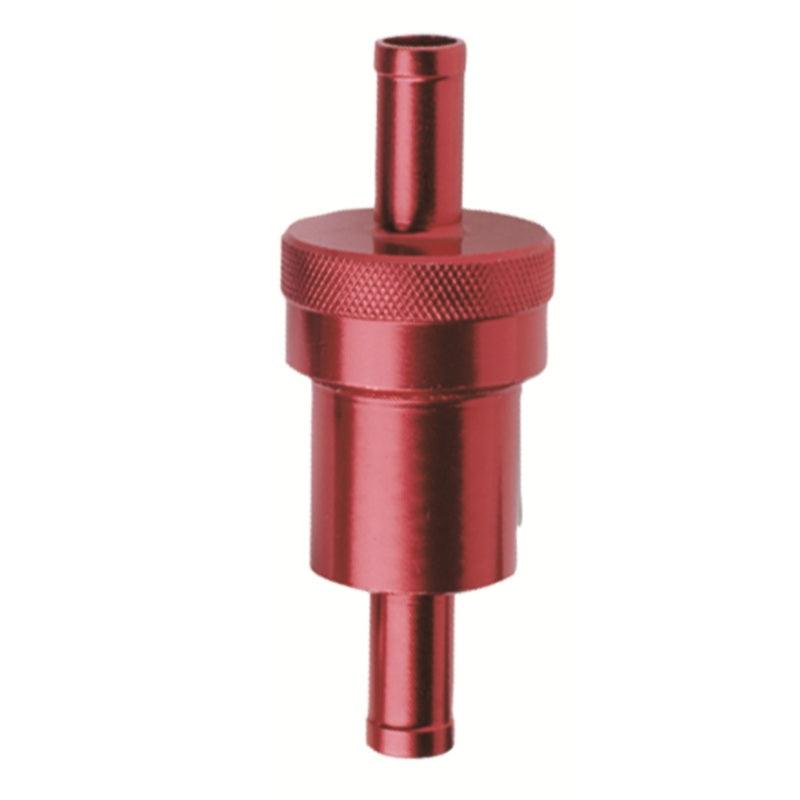 10201 Red 5/16" Street Fuel Filter - Professional Products
