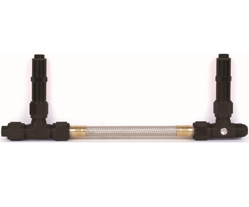 10409 - Demon with 9/16-24 threads -06AN & -08AN inlet- Black - Professional Products