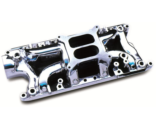 54025 - Small Block Ford Crosswind Intake Manifold Polished - Professional Products