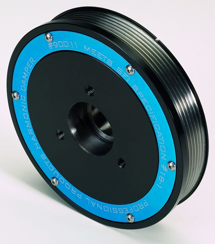 90011 - 6.8" 4.6L Ford Modular V8 (2 Cam & 4 Cam) SFI Harmonic Damper - Professional Products