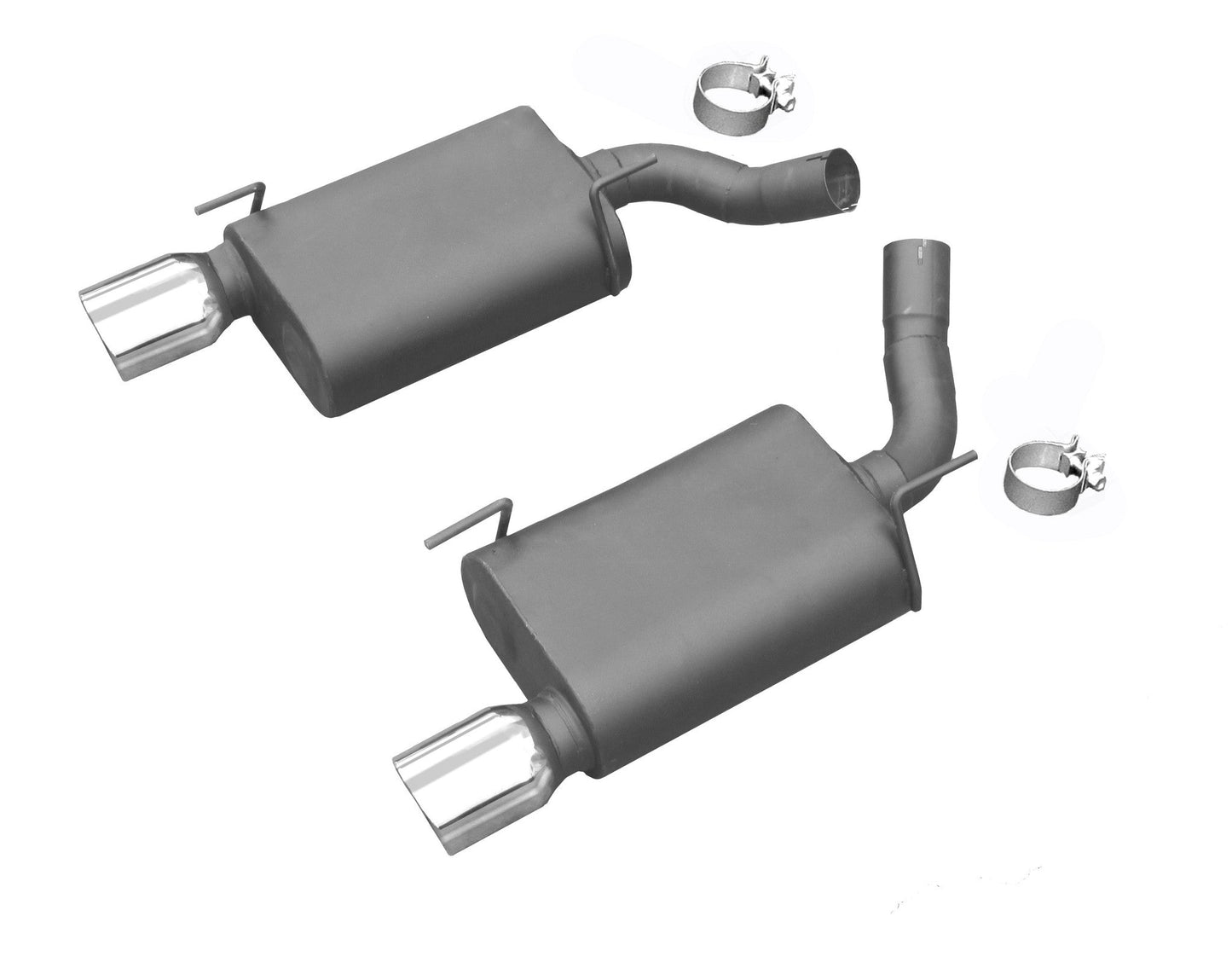 LEX4100 - 2005-10' Mustang Axle Back Kit - Professional Products