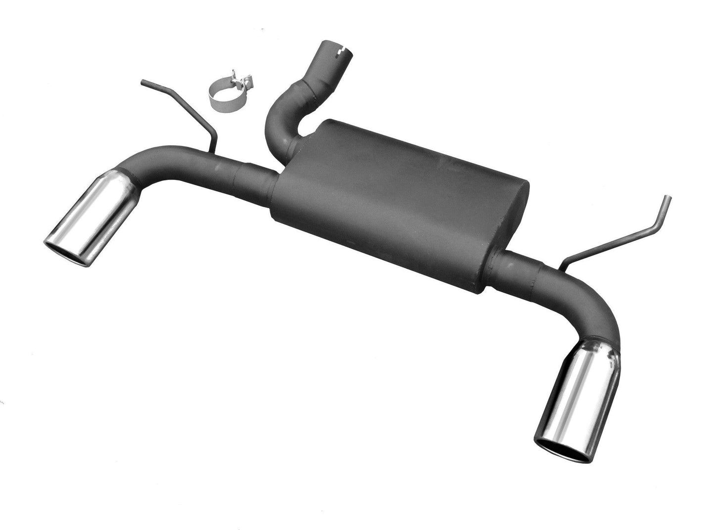 LEX4160 - 2007-18' Jeep Wrangler Axle Back Kit - Professional Products