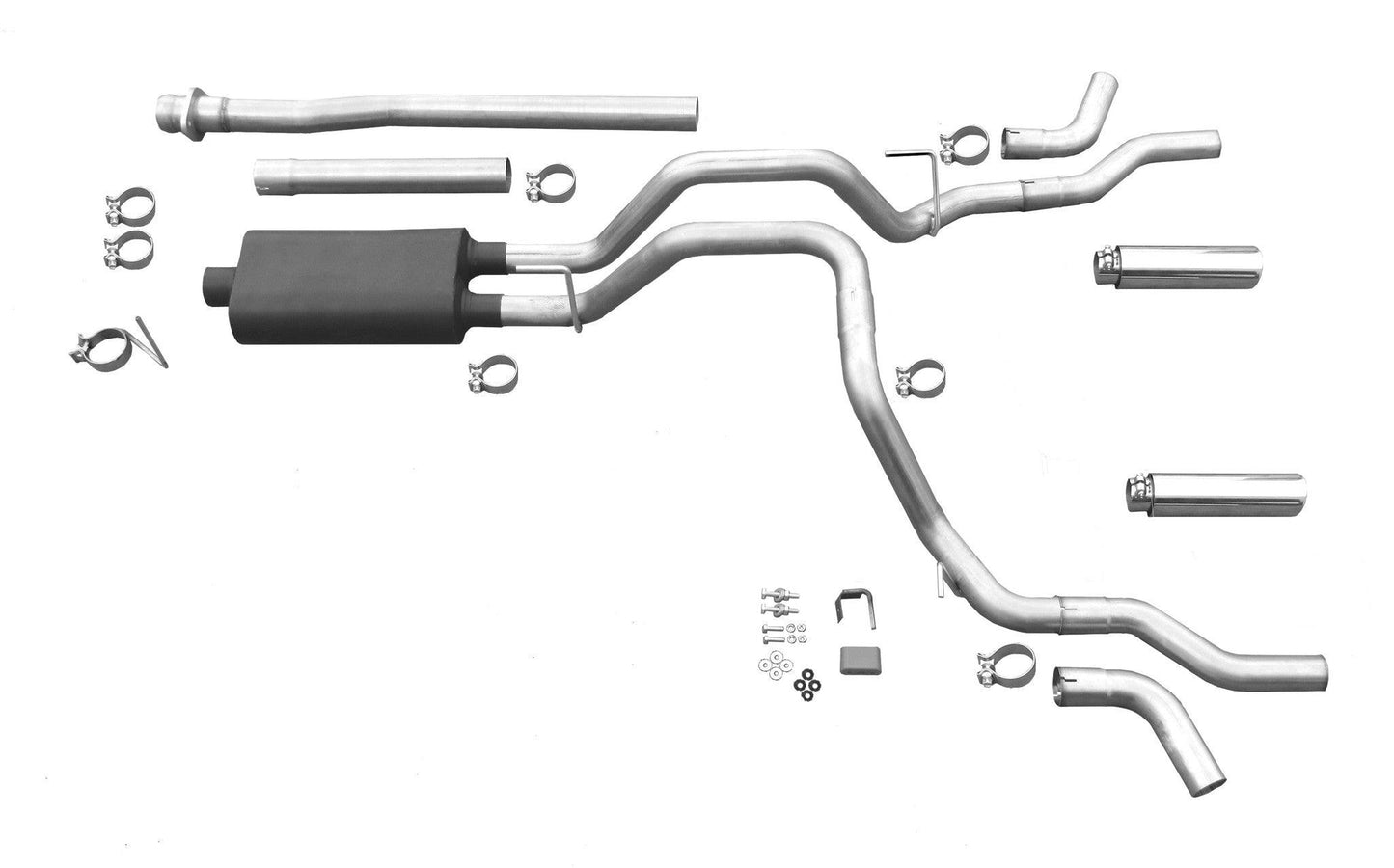LEX4211 - 2009-14' Ford F-150 Cat back Kit - Professional Products