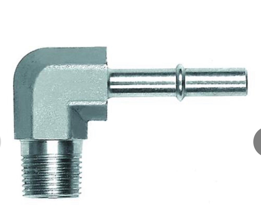 90 degree Fuel Return Fitting - #52184