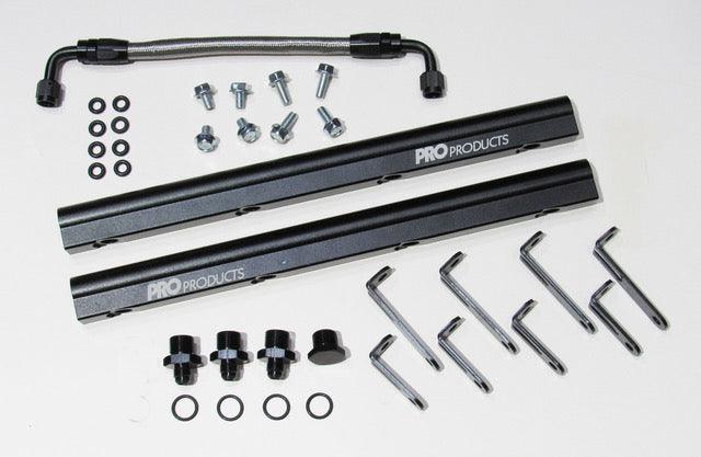 Ls Motor Fuel Rails LS Fuel Rail Kit w/ Accessories - Black Finish – Professional Products