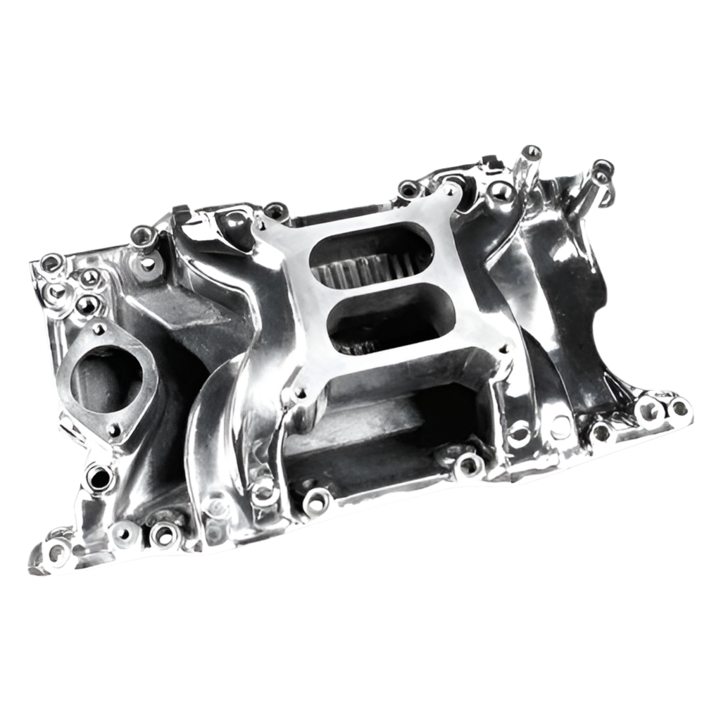 Small Block Mopar Intake Manifold - Crosswind - Polished #55025