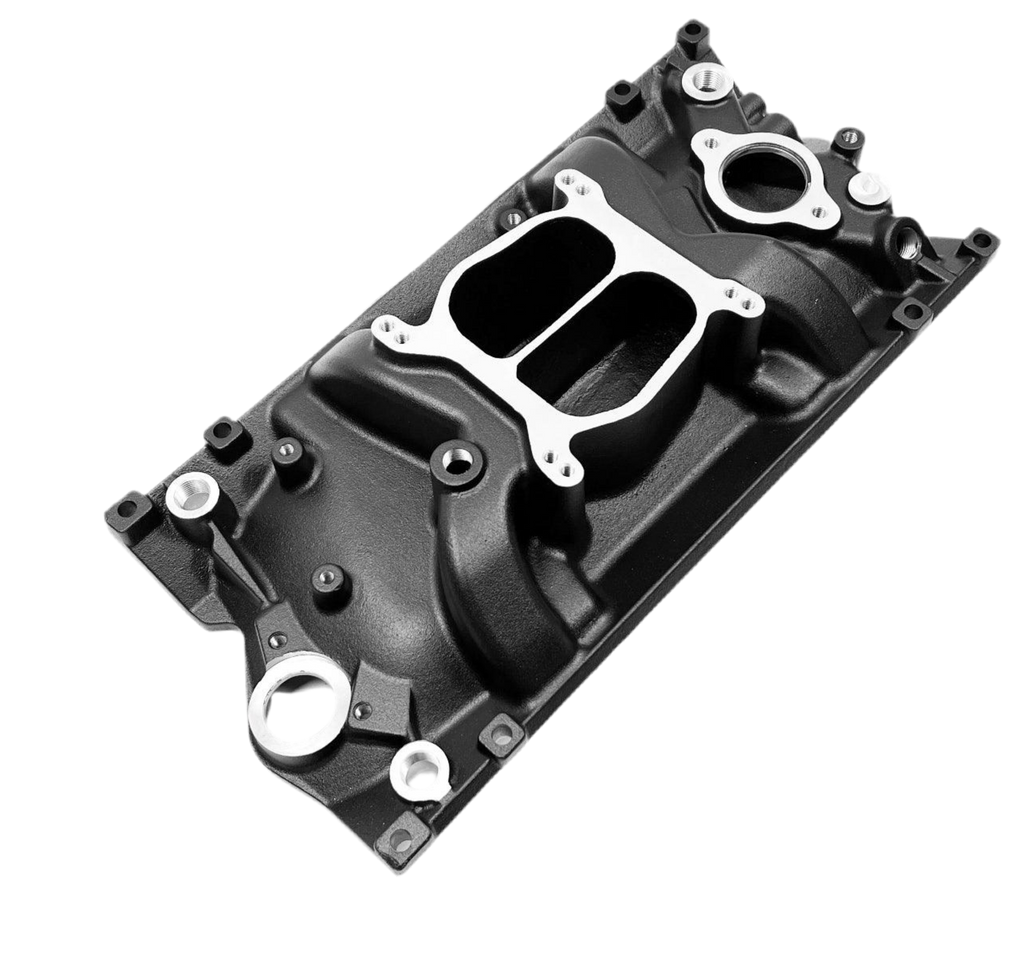 Small Block Chevy Vortec V8 Cyclone Intake Manifold - Black