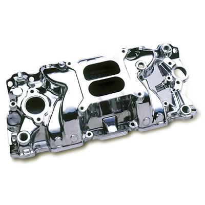 Small Block Chevy V8 Typhoon Intake Manifold - Polished - Professional Products