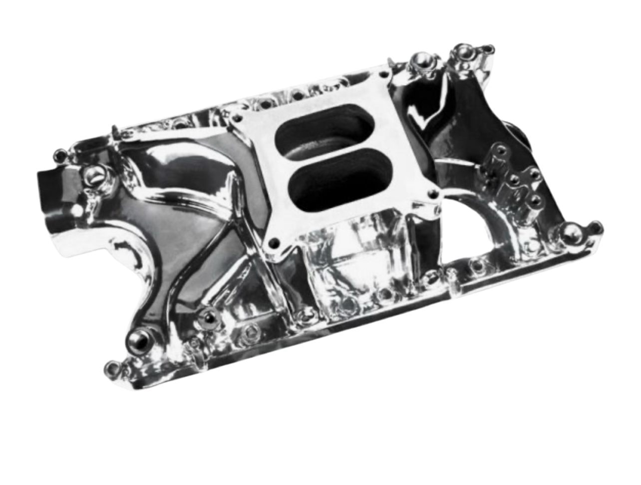 Small Block Ford 351W (1969-1994) Typhoon Intake Manifold - Polished