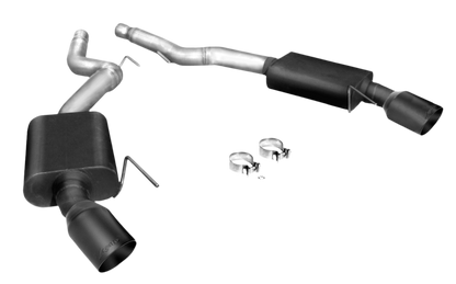 2015-'17 Ford Mustang GT V8 Axle Back Exhaust - Black Tips