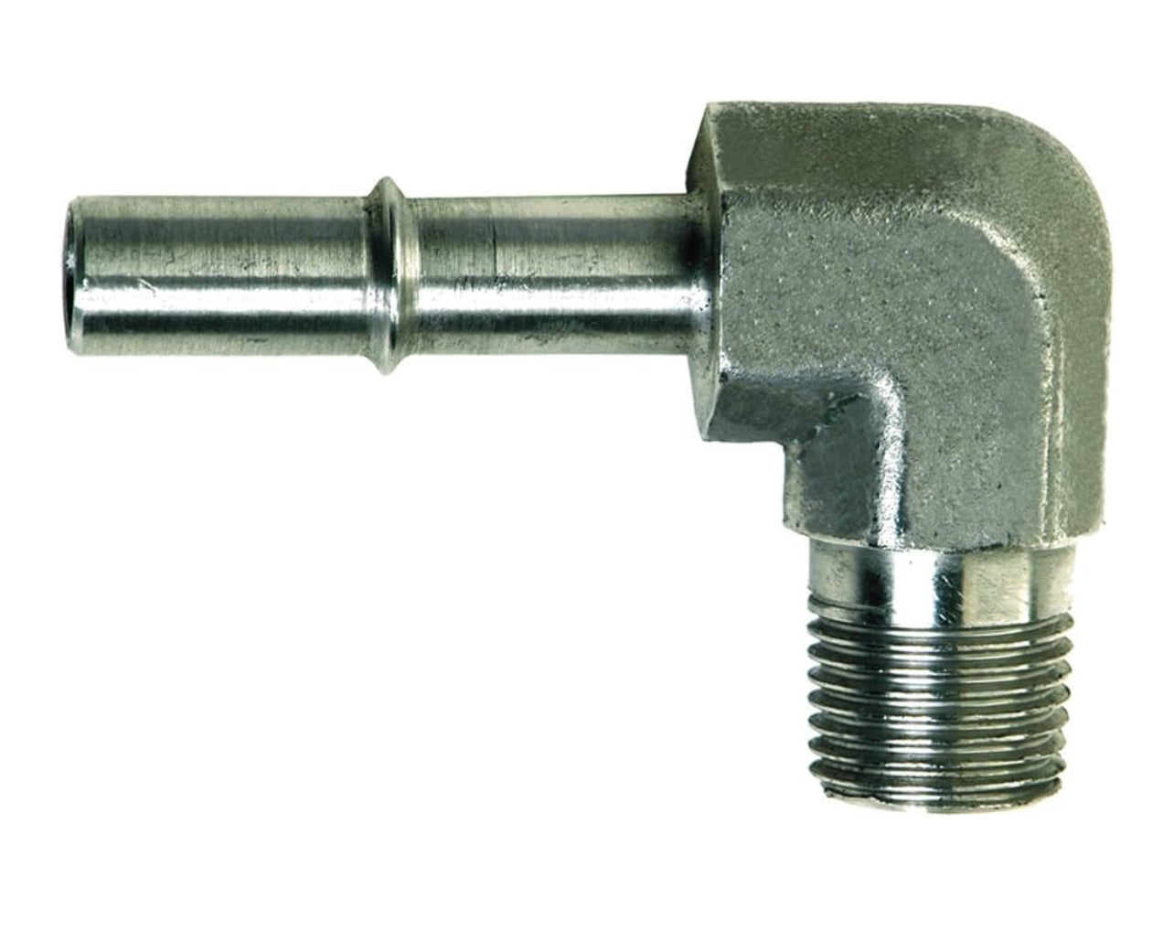 90° Stainless Steel Fuel Inlet Fitting for GM/Mopar