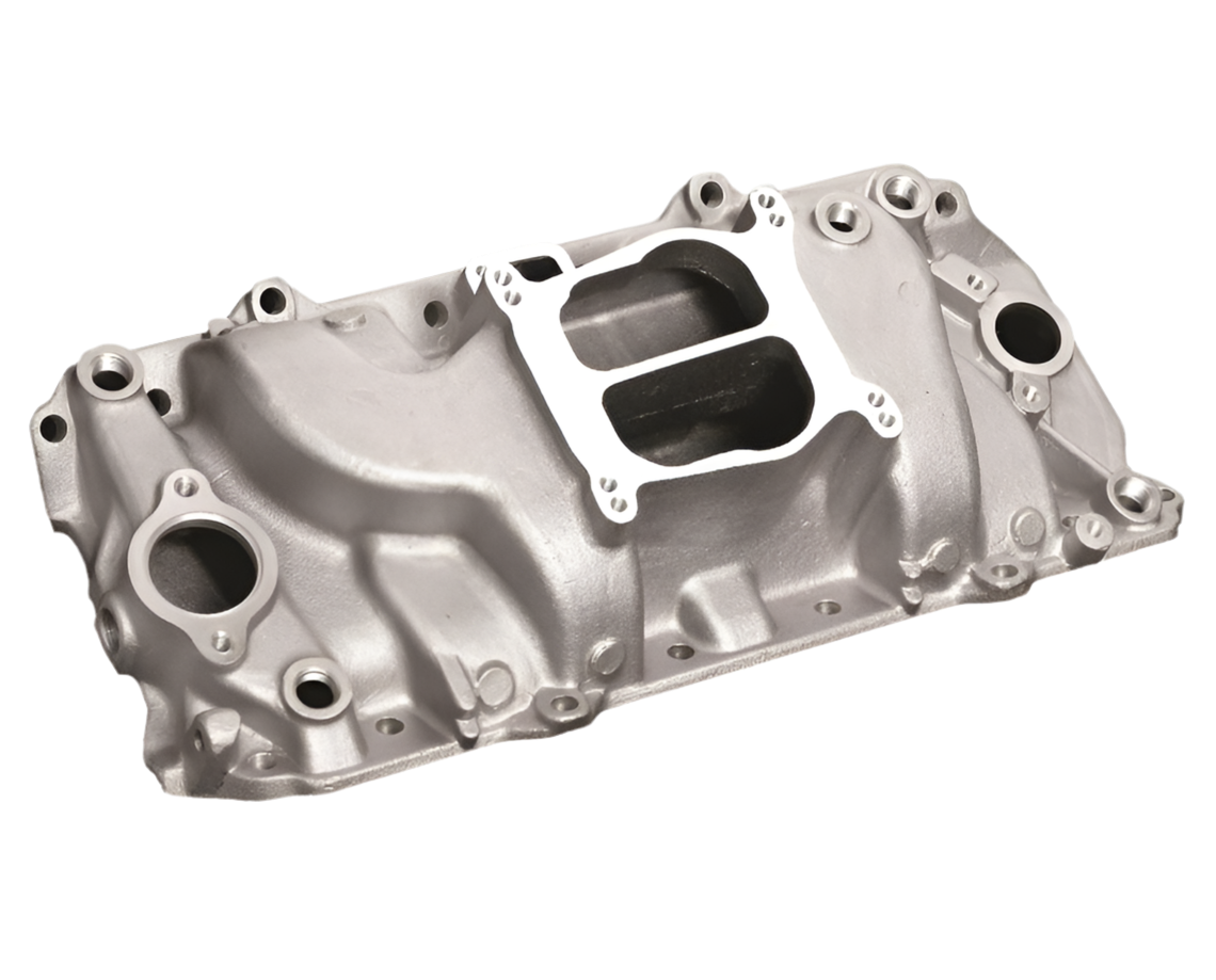 53001 - Big Block Chevy V8 Cyclone Intake Manifold Satin