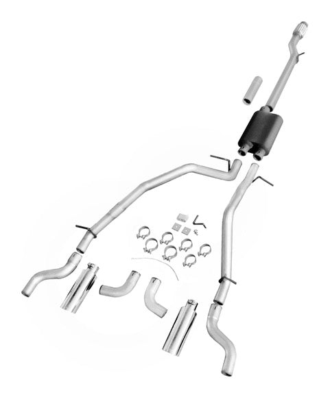 2014-2019 GM Silverado/Sierra 1500 Cat-Back Exhaust Kit