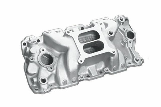 Small Block Chevy V8 Typhoon Intake Manifold - Satin - Professional Products