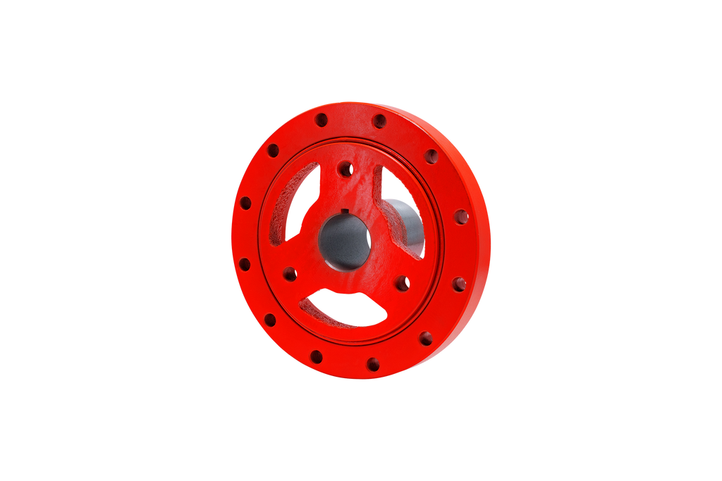 6.12” Internally Balanced GM 1955-76 Chevy, 1967-73 GMC, 1971-72 Pontiac 283/307/327/348 Restoration Damper - 85000