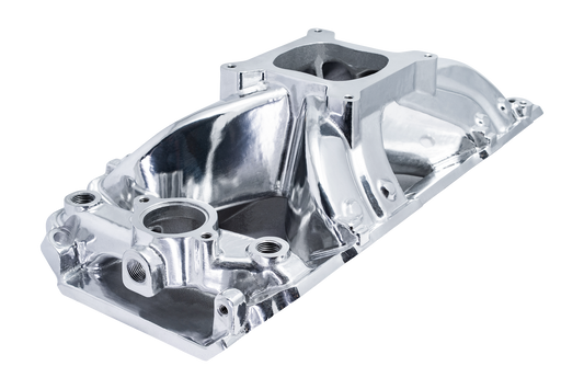 BB Chevy Hurricane Intake Manifold - Polished