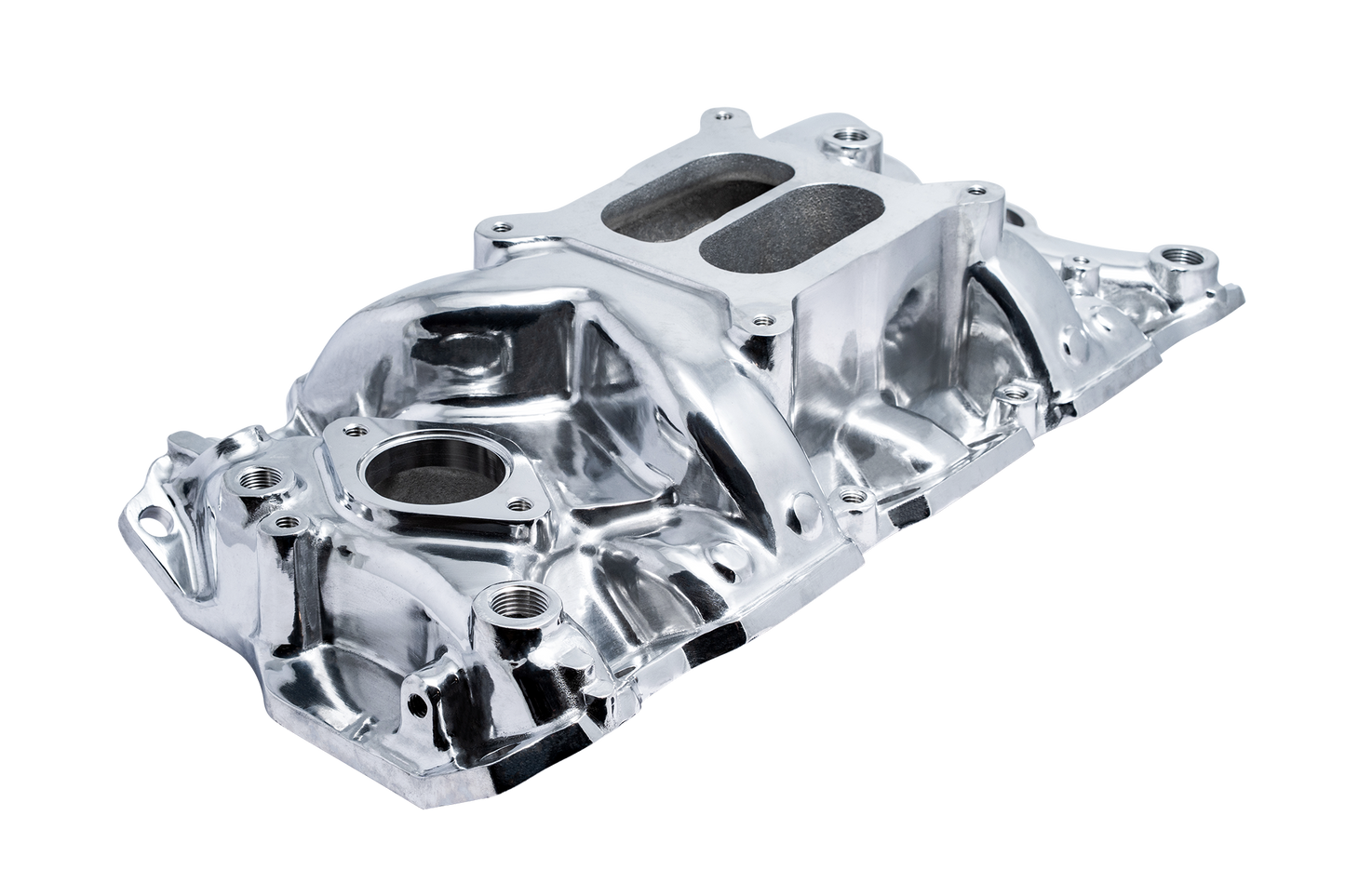 SBC Carb Cyclone+Plus Intake Manifold
