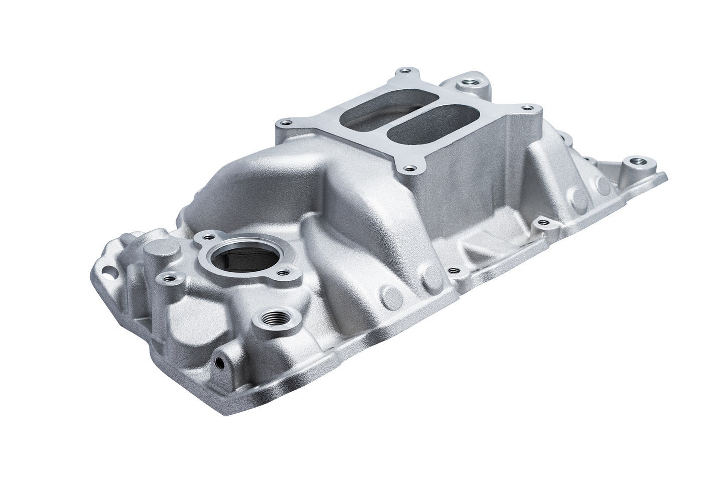 SBC V8 Typhoon Intake Manifold - Satin
