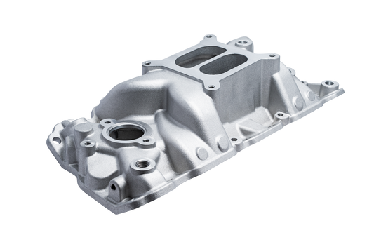 SBC V8 Typhoon Intake Manifold - Satin