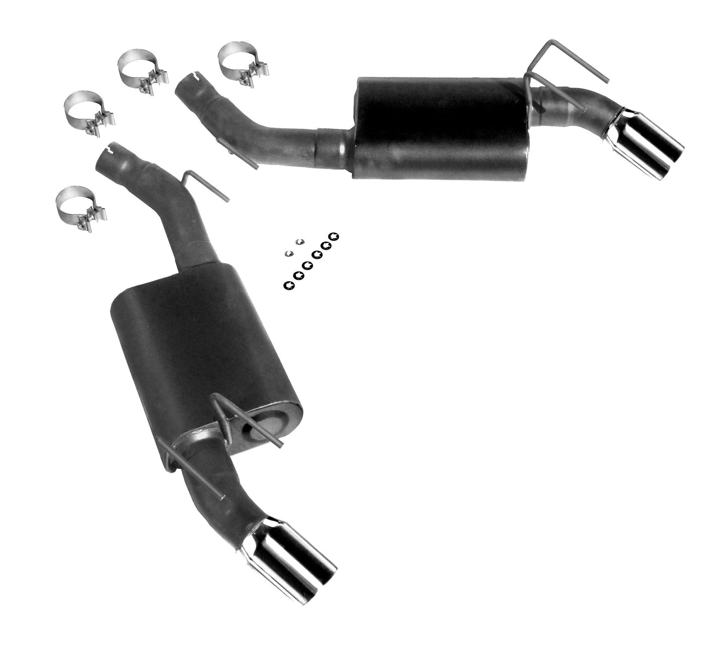 LEX4140 - 2010-'13 Chevrolet Camaro SS Legato Axle Back Exhaust - Professional Products