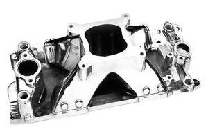 SBC Hurricane Intake Manifold (1957-1995) - Polished - Professional Products