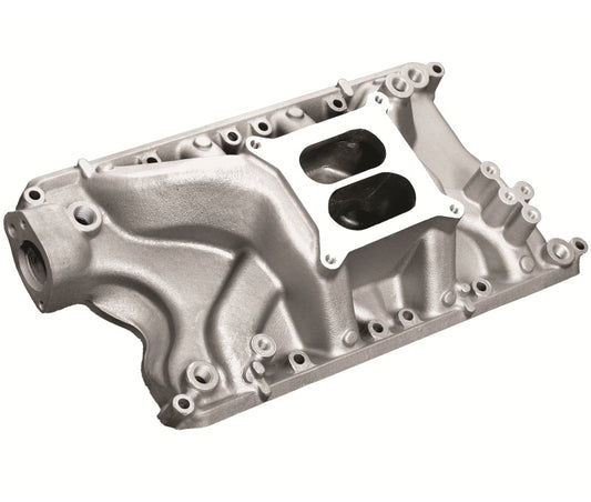 54023 - Ford Small Block 351W Typhoon Intake Manifold Satin - Professional Products
