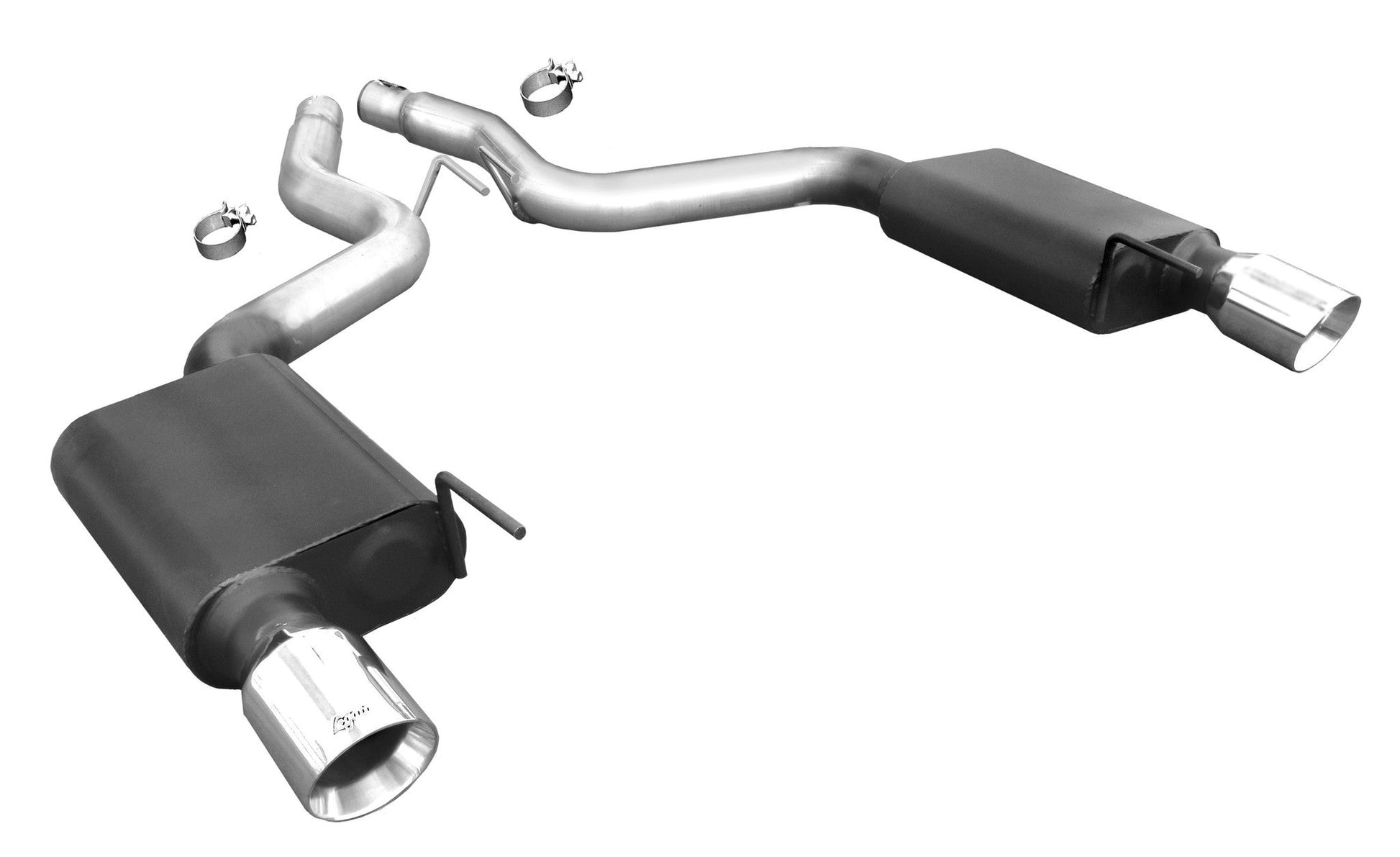 LEX4104 - Ford Mustang GT V8 Axle Back Exhaust 2015 - Professional Products